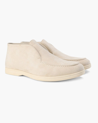 Old Money High Suede Loafers