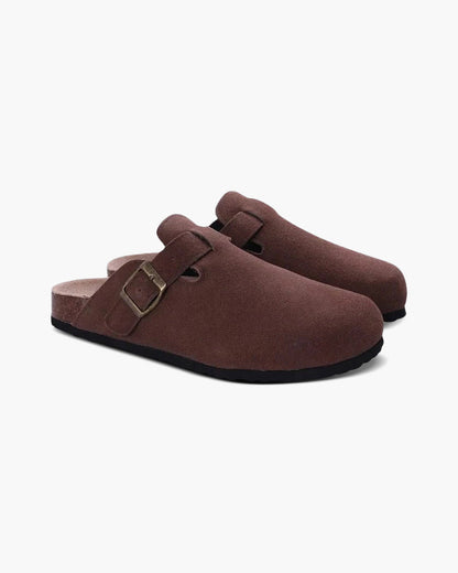 Old Money Suede Clogs